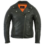 Women's Modern Longer Beltless Biker Jacket