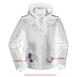 Rush Charm Women's Premium Cowhide Moto Jacket