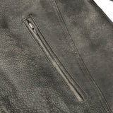 Men's Antique Brown Motorcycle Cruiser Jacket