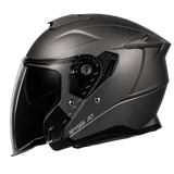 D.O.T. & ECE Daytona Spyder Jet- Gun Metal Grey Dull Metallic