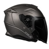 D.O.T. & ECE Daytona Spyder Jet- Gun Metal Grey Dull Metallic
