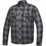 Sentry - Mens Black & Gray Armored Flannel