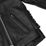 SpeedMoto Women's Leather Motorcycle Jacket