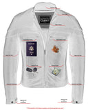 Speedster Black Men's Leather Motorcycle Jacket