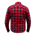 Lumberjack - Mens Black & Red Armored Flannel
