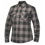 TW255.20 - Ladies Black and Gray Flannel Shirt