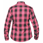 TW255.22 - Ladies Black and Pink Flannel Shirt