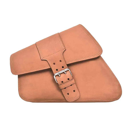 Brown Strap 1 - Right Side Leather Swing Arm Bag