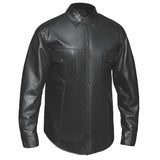 Titan - Mens Premium Leather Shirt Jacket