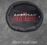 American BADASS Blue U-Fit Helmet Liner