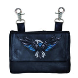 Heritage Rider Cowhide Clip-On Bag