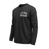 Live Free Ride Hard - Men's Long Sleeve Biker Tee