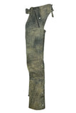 Unisex Double Deep Pocket Thermal Lined Chaps- Antique Brown