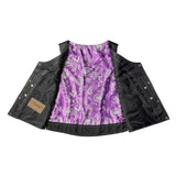 Verbena - Women's Motorcycle Leather Vest
