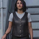 Verbena - Women's Motorcycle Leather Vest