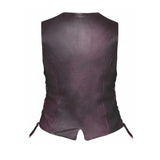Lilly - Women's Motorcycle Leather Vest