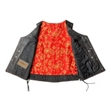 Ember - Women's Motorcycle Leather Vest