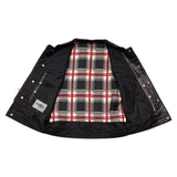Badlands - Men's Club Style Leather Motorcycle Vest