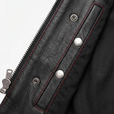 Badlands - Men's Club Style Leather Motorcycle Vest
