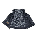 Annette - Women's Motorcycle Leather Vest