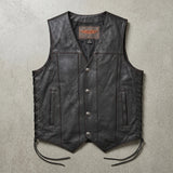 Buffalo - Mens Premium Leather Vest