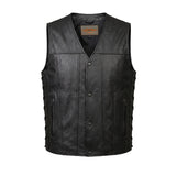 Blackhills - Men's Motorcycle Leather Vest