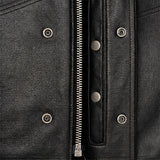 Clubman - Men's SOA Club Style leather Motorcycle Vest