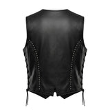 Cowgirl - Women's Studded Leather Motorcycle Vest