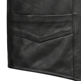 Cattleman - Mens Premium Leather Vest