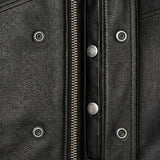 Commando - Men's SOA Style Club Leather Motorcycle Vest