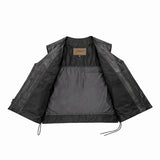 El Paso - Men's Motorcycle Leather Vest