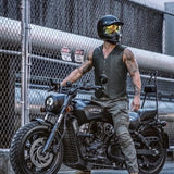El Paso - Men's Motorcycle Leather Vest