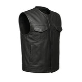 Lowcut - Mens Short Leather Club Vest