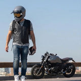 Madrid - Men's Premium Leather Motorcycle Vest