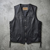 Rancher - Men's Ultra Leather Motorcycle Vest