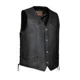 Rancher - Men's Ultra Leather Motorcycle Vest