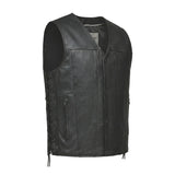 Rifleman - Men's Premium Leather Motorcycle Vest