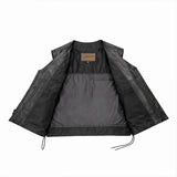 Rifleman - Men's Premium Leather Motorcycle Vest