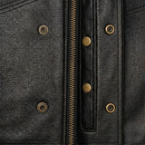 Runner - Men's SOA Club Style Leather Motorcycle Vest