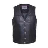 Santa Fe - Men's Premium Leather Motorcycle Vest