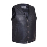 Santa Fe - Men's Premium Leather Motorcycle Vest