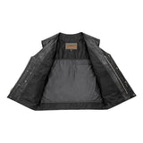 Santa Fe - Men's Premium Leather Motorcycle Vest