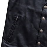 Santa Fe - Men's Premium Leather Motorcycle Vest