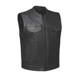 Sturgis - Men's SOA Club Style Leather Motorcycle Vest