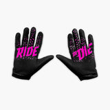 Summer Lightweight Mesh Rider Gloves - Pink
