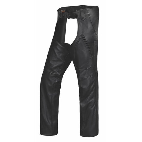 Warrior - Unisex Ultra 3-Pocket Leather Chaps
