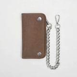 SMALL TRUCKER - Vegetable Tanned Leather Wallet