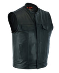 Trailson - Men's Motorcycle Leather Vest