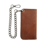 SMALL TRUCKER - Vegetable Tanned Leather Wallet