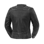 Black Widow - Women's Motorcycle Leather Jacket